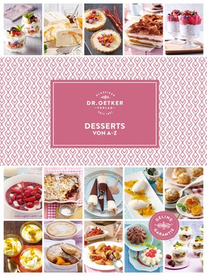 cover image of Desserts von A–Z